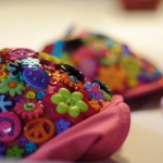 My "Peace & Happiness" bike bra
