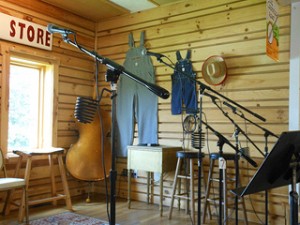 Music stage at Floyd General Store So many opportunities to enjoy music on the Blue Ridge Parkway!